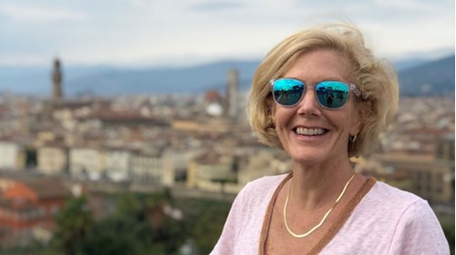 Overlooking the Beautiful City of Florence