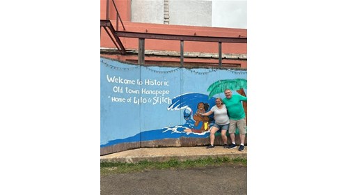 Don & Dana with Lilo & Stich