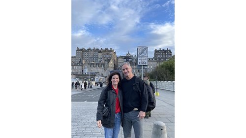 Visit to Edinburgh Castle in Edinburgh, Scotland