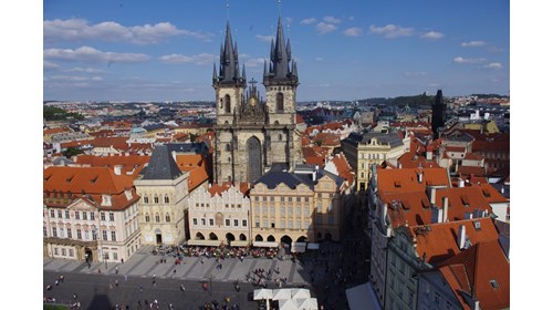 Prague from Bell Tower