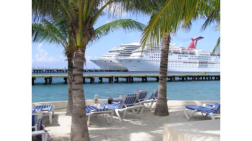 Great photo op spot at Cozumel