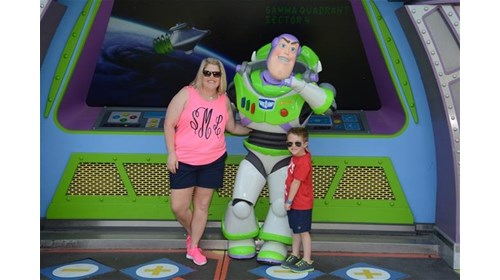 Meeting Buzz (our fave) for the 1st time!