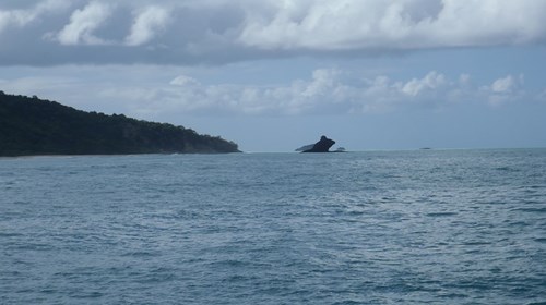 Dolphin Rock in Antigua