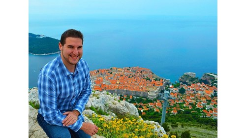 Overlooking Old Town in Dubrovnik, Croatia
