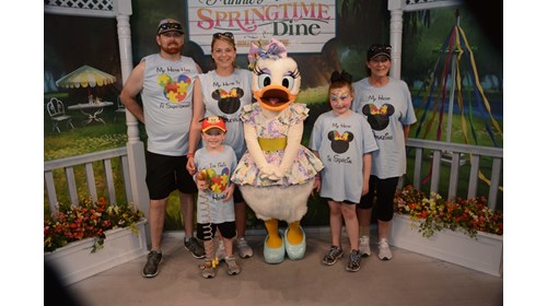 Our family at Walt Disney World