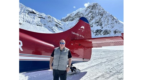 Fly to the Ruth Glacier in Denali, Alaska