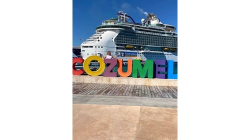 Christmas of 2021 Cozumel port