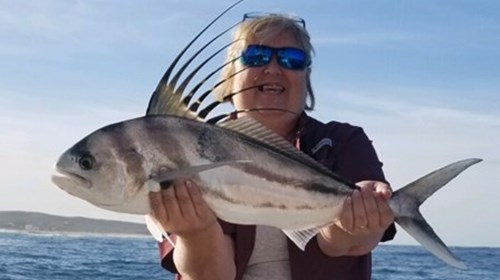 My First Rooster Fish In Cabo 