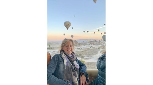 Ballooning over Cappadocia Region of Turkey