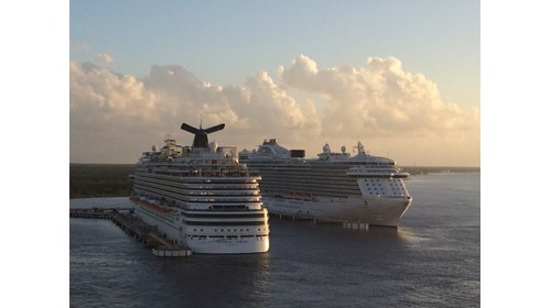 Ships in port