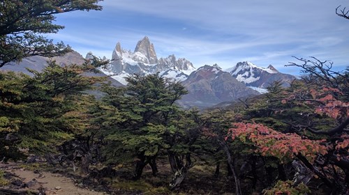 Fall hike to Mt Fitzroy in El Chaltén, Argentina