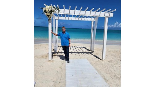 Wedding area at Beaches Turks & Caicos