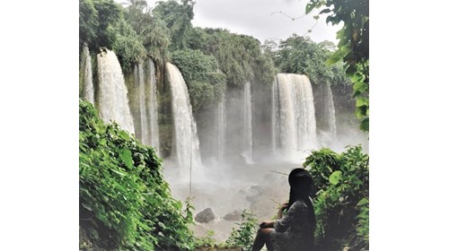 Calmness, Osun State Waterfall. Nigeria