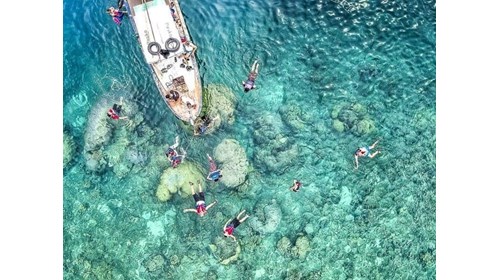 Snorkeling cruise in beautiful Cozumel, Mexico