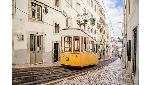 Trams are the best way to get around in Portugal!