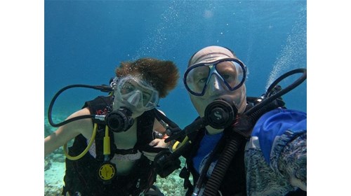 My Daughter / Favorite Dive Buddy and Me!