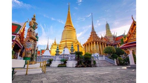 Wat Phra Kaew Temple Bangkok