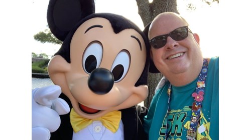 Mickey selfies are the best!