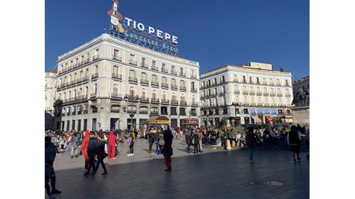 Tio Pepe, Puerto del Sol, Madrid