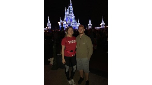 Photo from my husband's 1st trip (my 10th!) to WDW