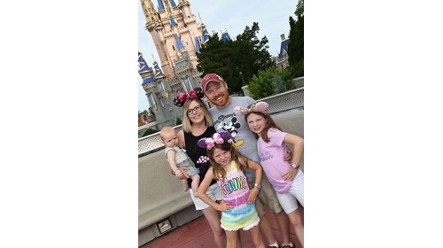 My family and I at Disney World in June 2021!