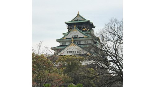 Osaka Castle in Spring
