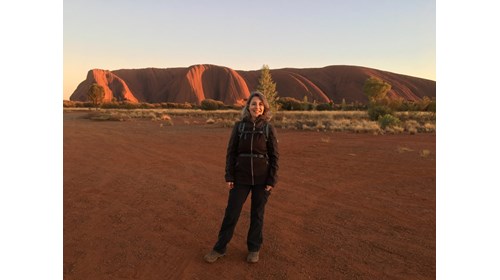 Sunrise in Uluru - April 2019