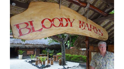 World Famous Bloody Mary's in Tahiti  