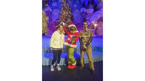 Meeting The Grinch! 