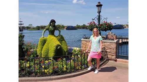 EPCOT, Many places to enjoy some quiet time. 