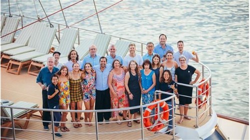 Food and Wine Group on Cruise
