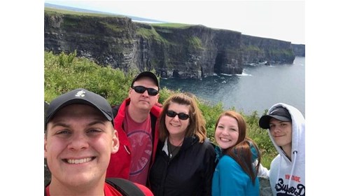 Family trip to the Cliffs of Moher - 2019