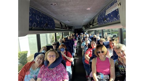 Part of my group of 100+ heading to cruise ship