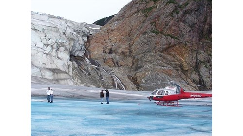 Alaskan Helicopter and Ice Walking Excursion!