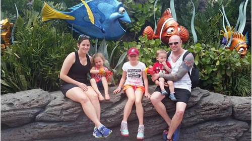 My babies first Disney World trip!