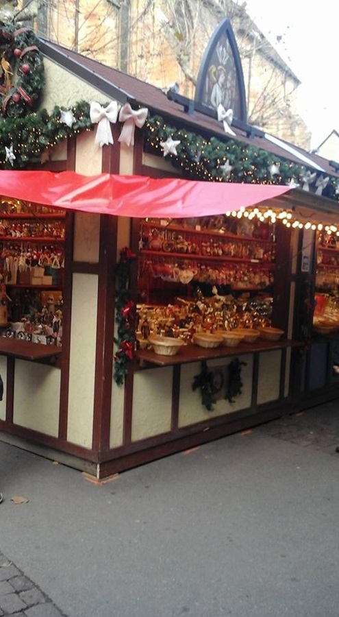 Typical Christmas Market booth