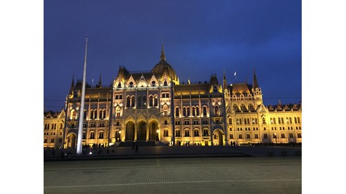 The best way to see Budapest is at night!