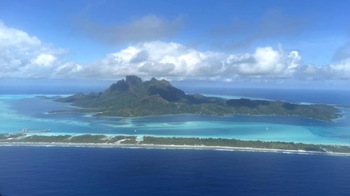 Bora Bora is like being in a postcard every moment