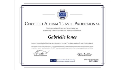 Certified Autism Travel Professional