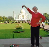 The Taj Mahal - one of the New 7 Wonders of the Wo