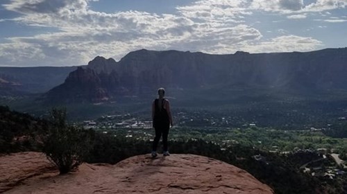 Hiking in Sedona, Arizona