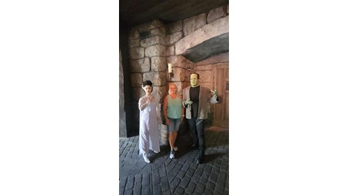 Dark Universe character interaction
