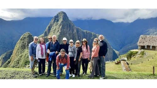Our Small Group Tour at Machu Picchu!