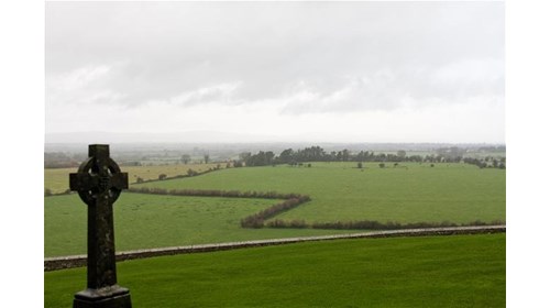 View from Rock of Cashel, County Tipperary Ireland