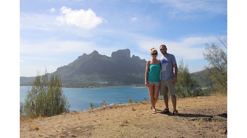 Honeymooning in Bora Bora!