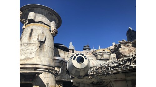 The Millennium Falcon at Galaxy's Edge - felt like