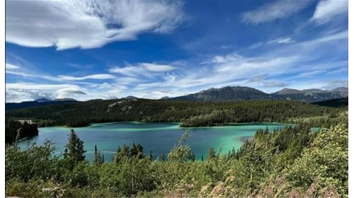 Emerald Lake in the Yukon!