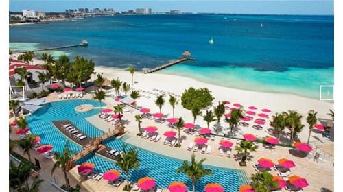A beachfront resort is always calling my name!