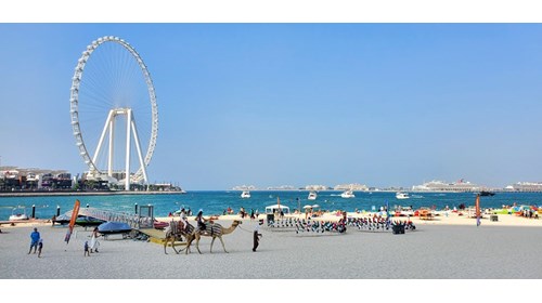 Marina beach, Dubai - I took this in Dec 2021!