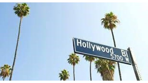 My trip to Hollywood 